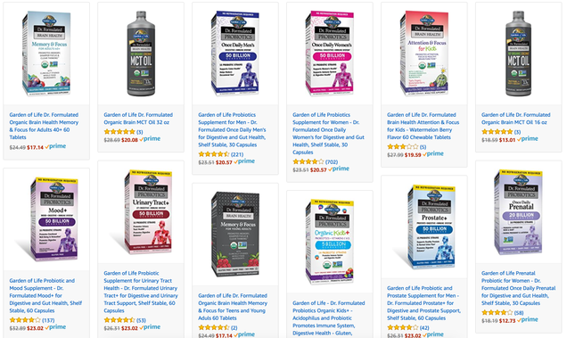 Garden of Life Vitamin Sale | Amazon